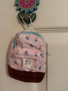 NATURAL LIFE MINI BACKPACK COIN PURSE. VINTAGE